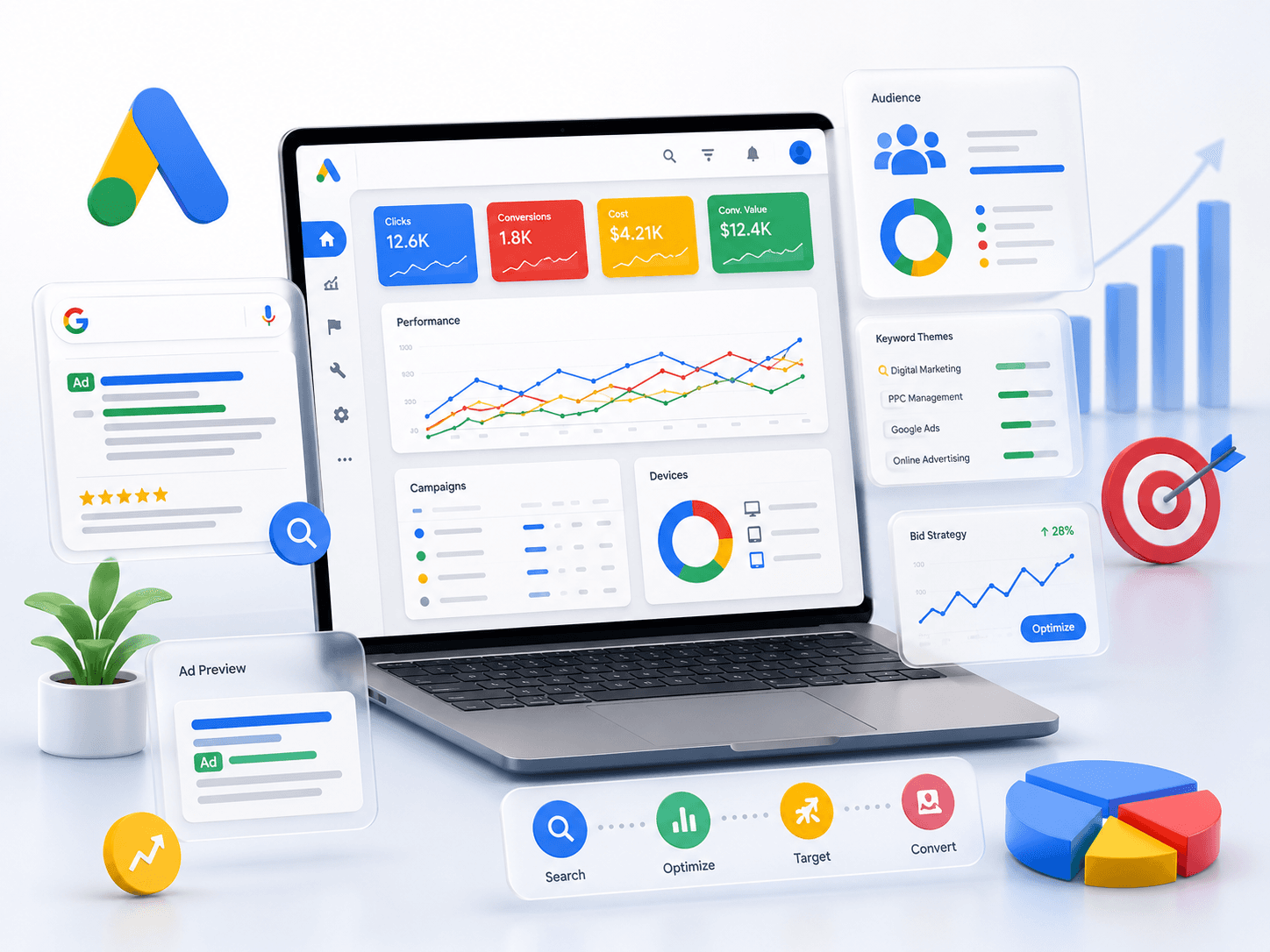 Dcrayons Growth Formula (Google Ads Management sequencing)