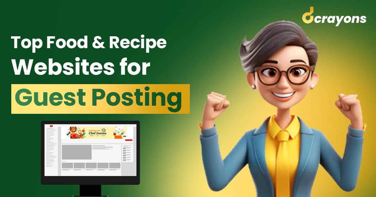 Food and Recipe Websites to Submit Guest Posts and Attract Foodies