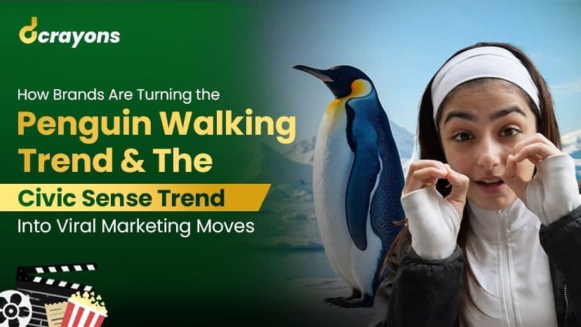 How Brands Are Going Viral with Penguin Walking and Civic Sense Trend