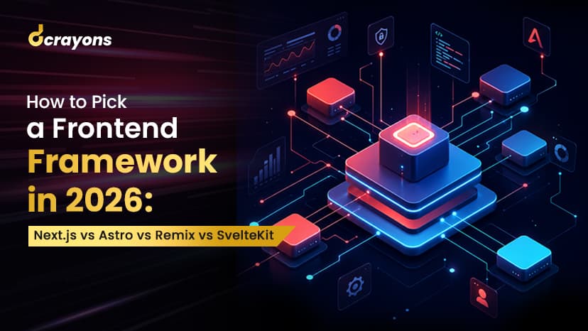 How to Pick a Frontend Framework in 2026: Next.js vs Astro vs Remix vs SvelteKit