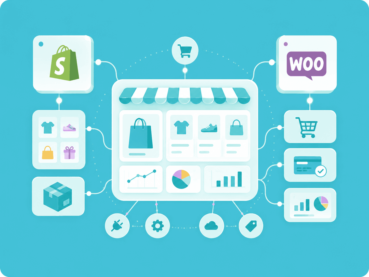 Shopify and WooCommerce