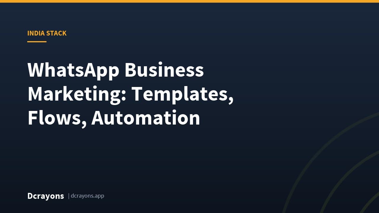 WhatsApp Business Marketing: Templates, Flows, Automation
