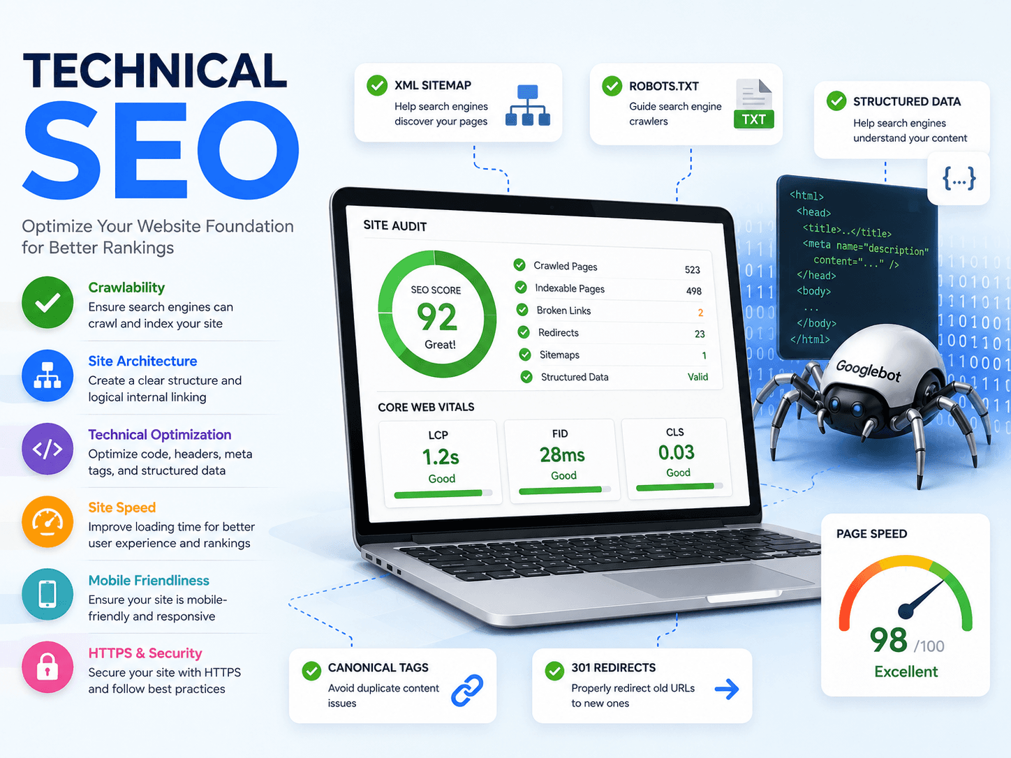 Dcrayons Growth Formula (Technical SEO sequencing)